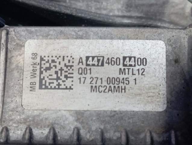 A4474601609 MERCEDES Вал рулевой колонки нижний купить в Ровно