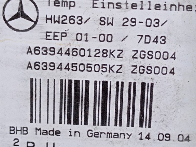 MERCEDES A6394460128 в наличии Ровно