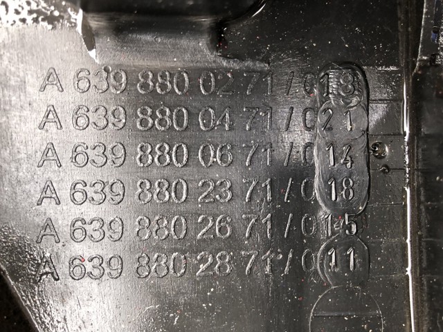 A6398800271 Задний бампер купить Павлоград