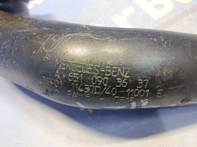 Патрубок интеркуллера A6510903637 MERCEDES