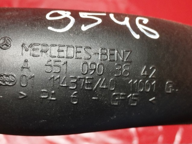 MERCEDES A6510903842 Шланг (патрубок) обогрева дроссельной заслонки в наличии Львов