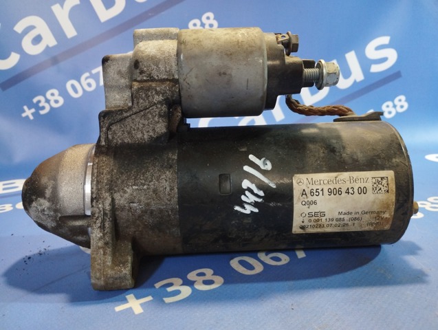 Стартер двигателя A6519064300 MERCEDES