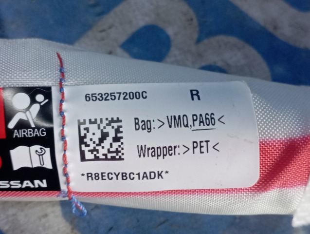 Подушка безопасности, сбоку правая K85P05MR0A NISSAN
