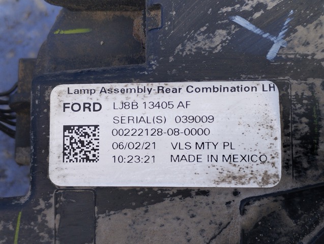 FORD LJ8Z13405F Фонарь задний левый внешний в наличии Житомир