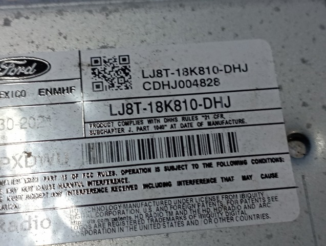 LJ8Z18K810F Магнитола купить Тернополь