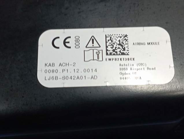 LJ8Z58044A74A Подушка безопасности (AIRBAG) пассажирская купить Запорожье