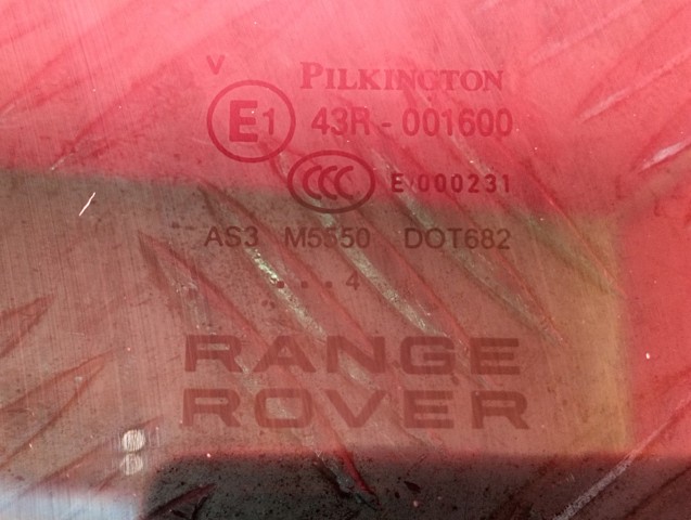 LAND ROVER LR043954 Стекло двери задней левой в наличии Павлоград