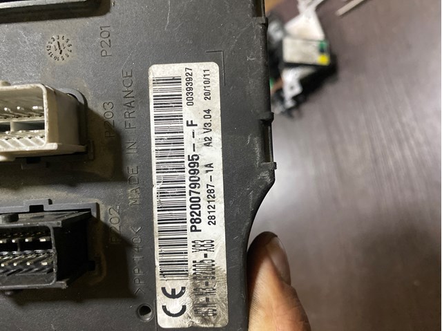 RENAULT 8200790995 Модуль управления (ЭБУ) иммобилайзером в наличии Ужгород