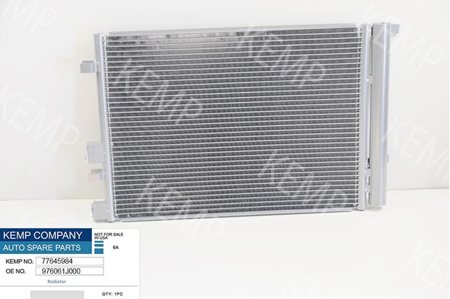 Радиатор кондиционера hyundai i20 (pb) 08-> 77645984