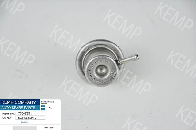 Регулятор давления топлива в топливной рейке 77647851 KEMP