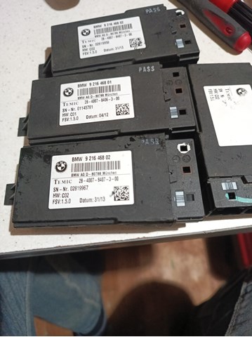 BMW 61359216468 Модуль управления (ЭБУ) переднего сидения в наличии Тернополь