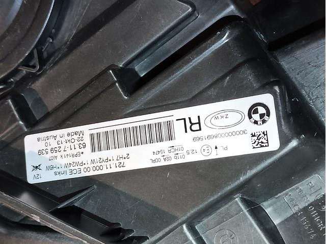 BMW 63117259539 Левая фара в наличии Каменское