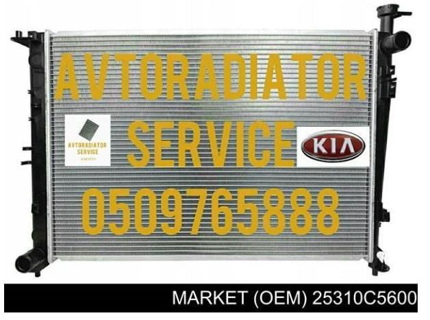 Радиатор охлаждения двигателя 25310C5600 MARKET (OEM)