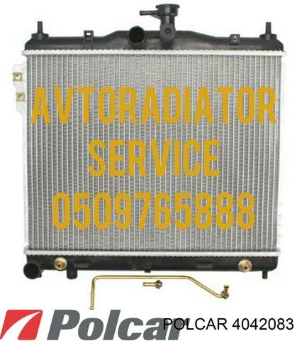 Радиатор водяной 4042083 POLCAR