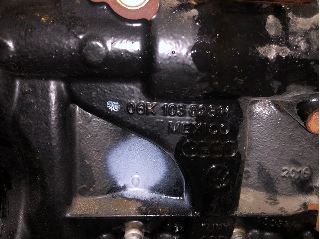 VAG 06K103023H Двигатель в сборе в наличии Кривой Рог