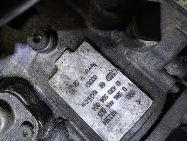 Насос топливный высокого давления (ТНВД) 0470504004 BOSCH