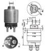 Реле втягивающее стартера AME0132 MAGNETI MARELLI