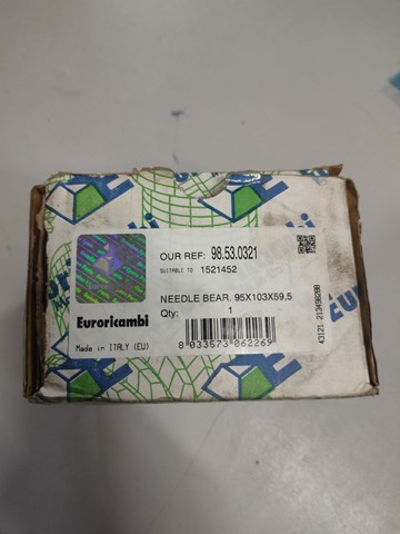 Подшипник КПП 98530321 EURORICAMBI