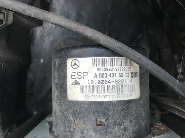 Блок управления ABS A0034318212 MERCEDES