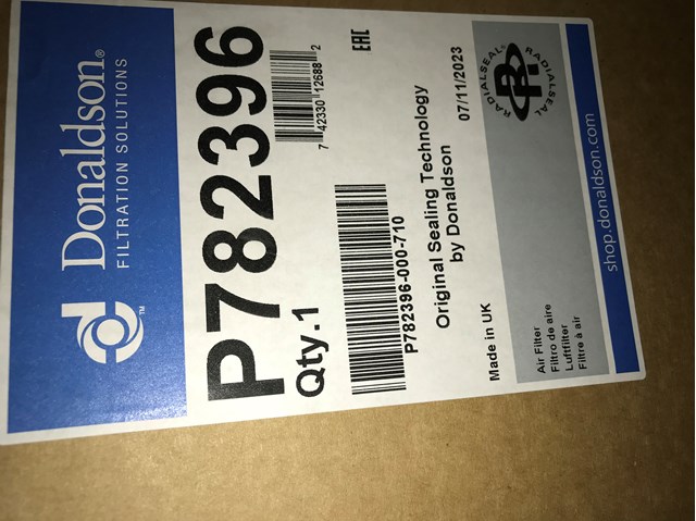 P782396 DONALDSON Фильтр воздушный купить в Полтава