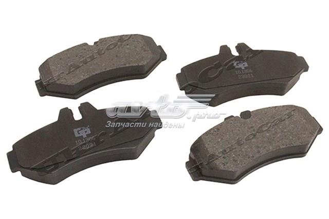 Колодки тормозные задние, дисковые 101306 GP