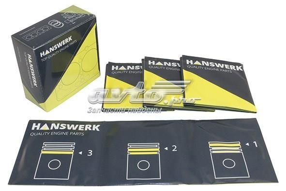 300071 HANSWERK Комплект поршневых колец на 1 цилиндр, 2-й ремонт (+0,50) купить в Винница