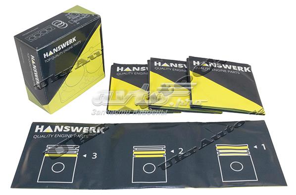 Комплект поршневых колец на 1 цилиндр, STD HW300030 HANSWERK