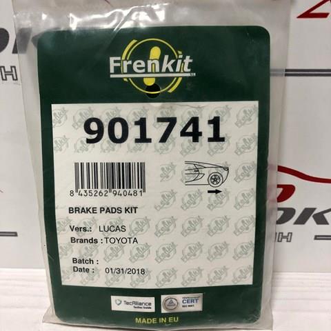 Комплект пружинок крепления задних дисковых колодок 901741 FRENKIT