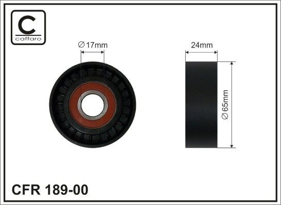 CAFFARO 18900 Натяжной ролик в наличии Ровно