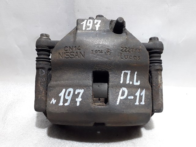 Суппорт тормозной, передний, левый 410112F021 NISSAN