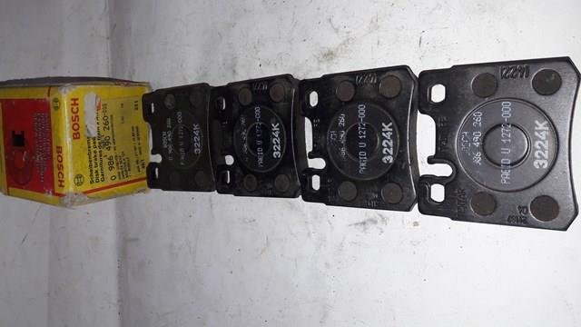Колодки тормозные задние, дисковые 0986490260 BOSCH