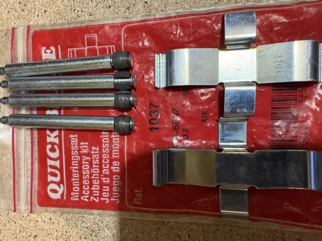 Ремкомплект торм. колодок 1091037 QUICK BRAKE