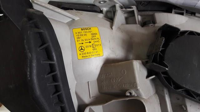 2208200161 MERCEDES Левая фара купить в Львов