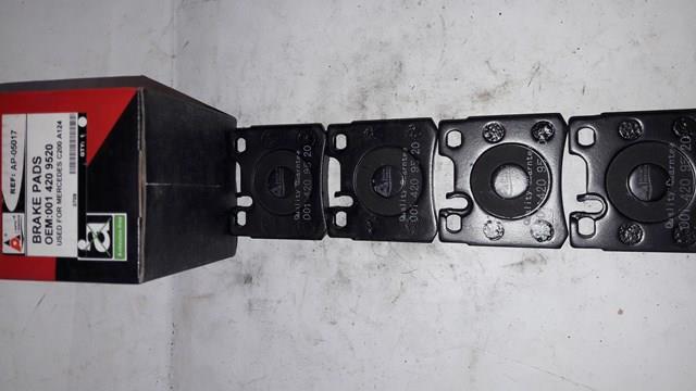 BECTEP A0014209520 Задние тормозные колодки в наличии Николаев