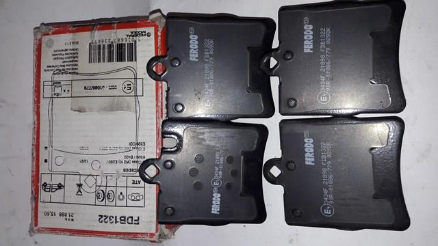 FERODO FDB1322 Колодки тормозные задние дисковые в наличии Хмельницкий