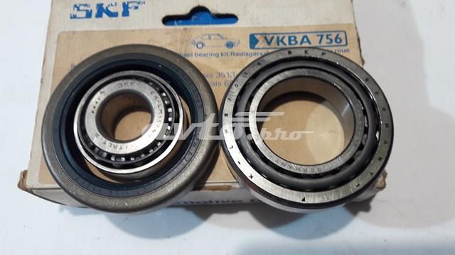 Комплект подшипника ступицы колеса VKBA756 SKF