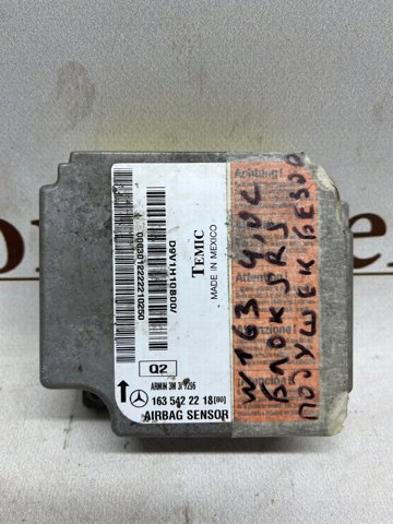 Блок управления airbag A1635422218 MERCEDES