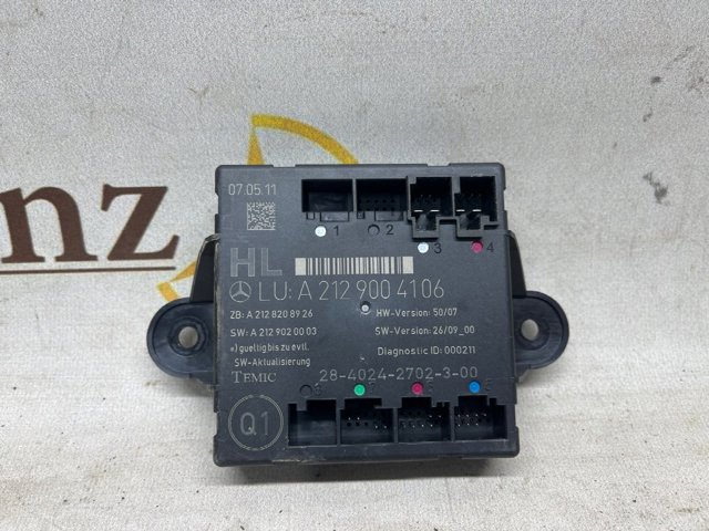 Блок комфорта задней двери A2129004106 MERCEDES