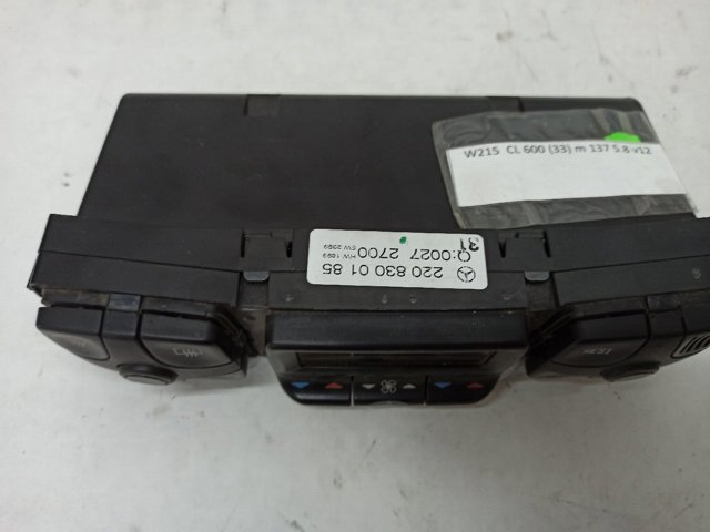 Блок управления печкой A2208300185 MERCEDES