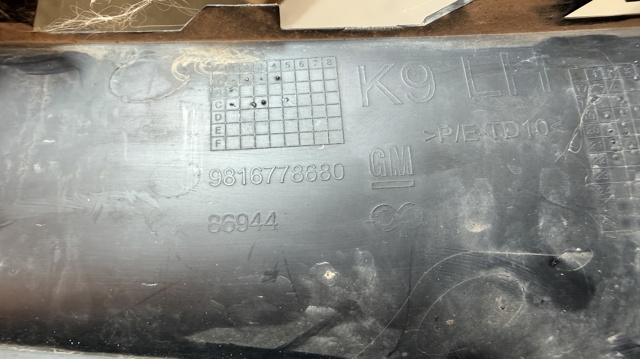 OPEL 9816778680 в наличии Черкассы