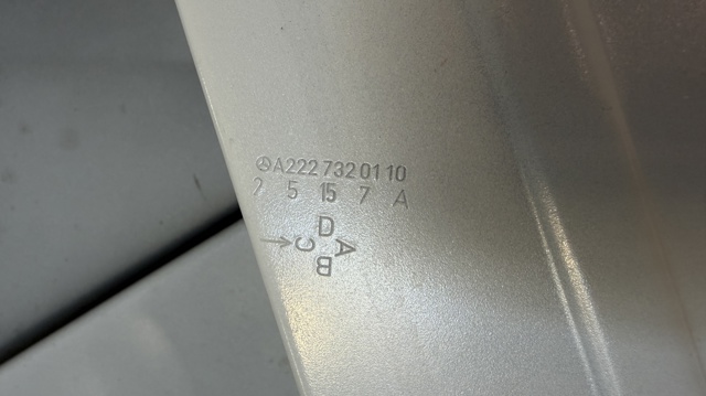 MERCEDES 222730010528 Дверь задняя левая в наличии Черновцы