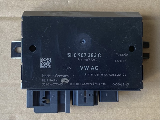 Блок управления фаркопом 5H0907383C VAG