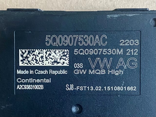 5Q0907530AC Модуль "Диагностический интерфейс" купить Ирпень