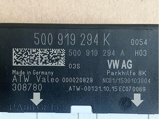 5Q0919294K Модуль управления парктроником купить Ирпень