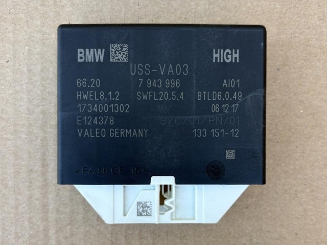 Модуль управления (ЭБУ) парктроником 7943996 BMW