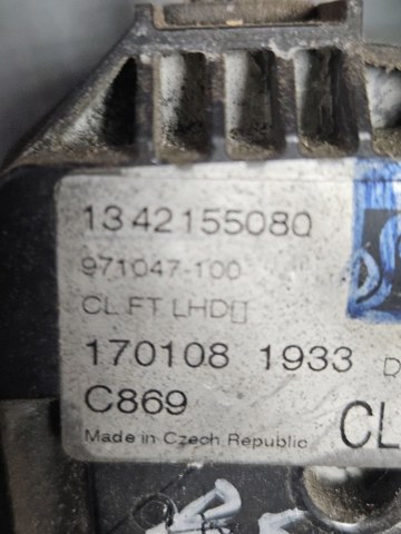 Замок передней левой двери 1342155080 FIAT