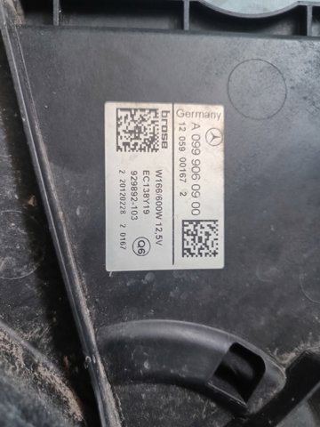 A0999060900 MERCEDES Электровентилятор охлаждения купить в Днепр