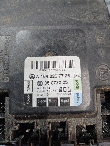 MERCEDES A1648207726 Блок комфорта в наличии Сумы