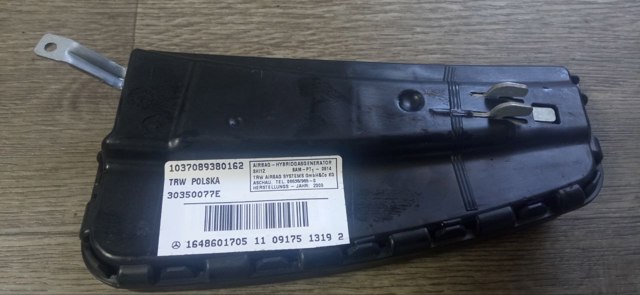 MERCEDES A1648601705 Подушка безопасности (AIRBAG) спинки сиденья левого в наличии Хмельницкий