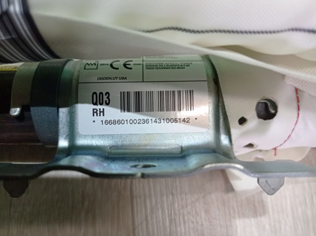 MERCEDES A1668601002 Подушка безопасности (AIRBAG) шторка боковая правая в наличии Житомир